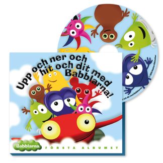 Babblarna Första albumet - Upp och ner och hit och dit