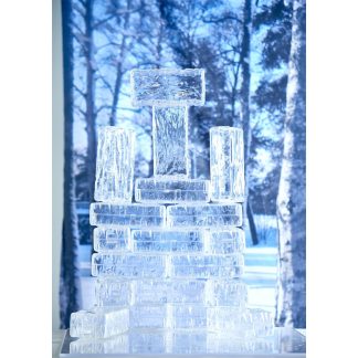 Byggklossar Glaciär