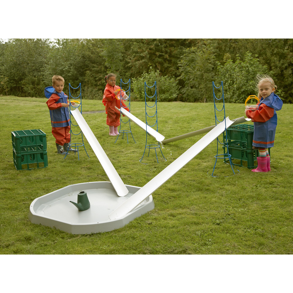 Ställning låg, till vattenkanal