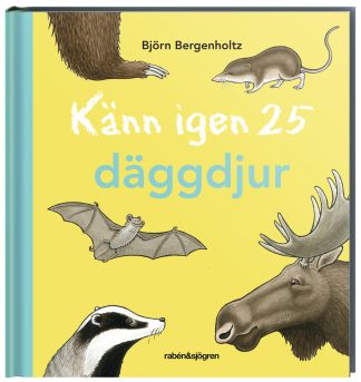 Känn igen 25 däggdjur - Bok