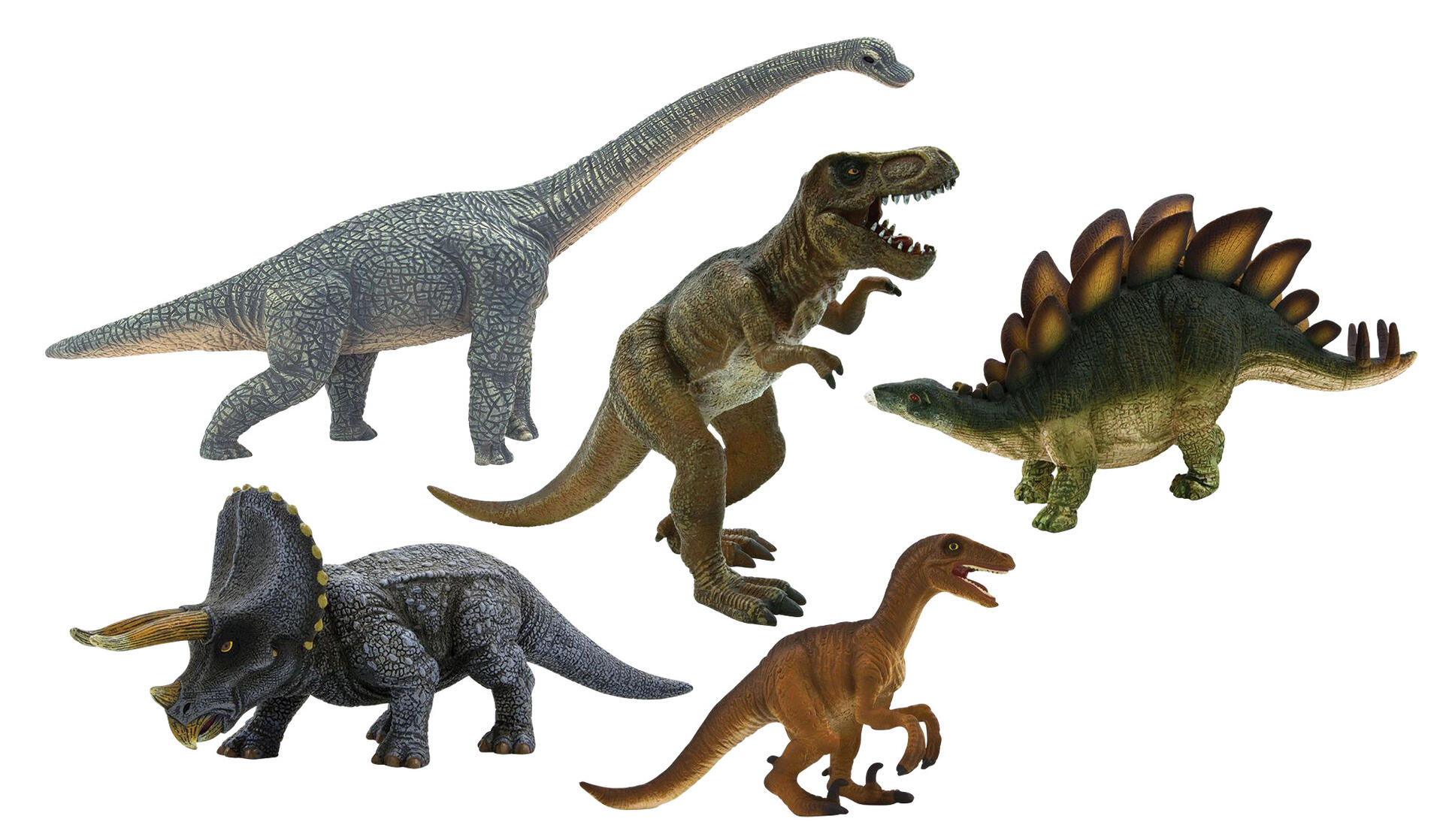 Dinosaurier Plastfigurer