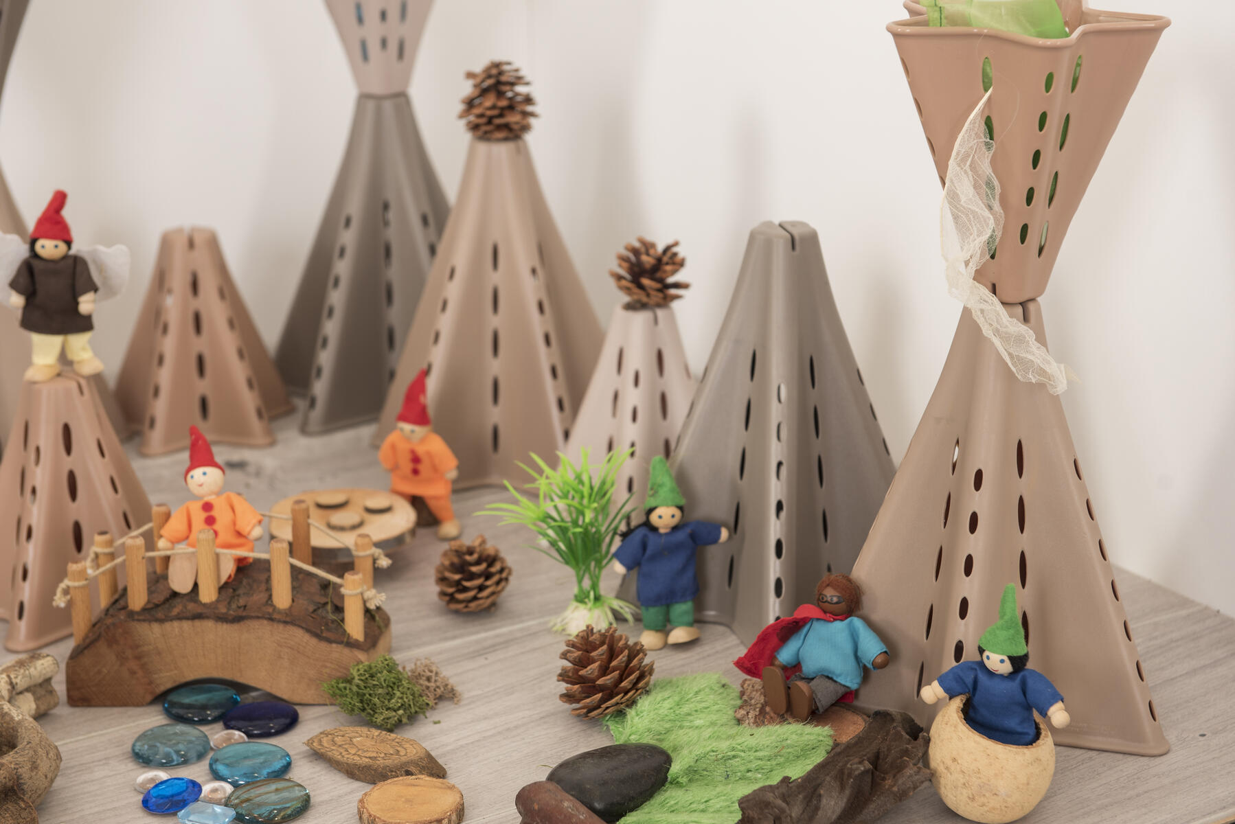 Sensoriska koner i jordtoner - Bild 5