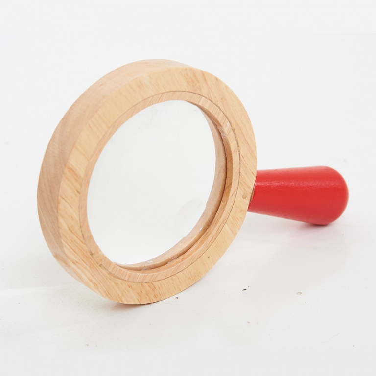 Förstoringsglas i trä - Bild 3