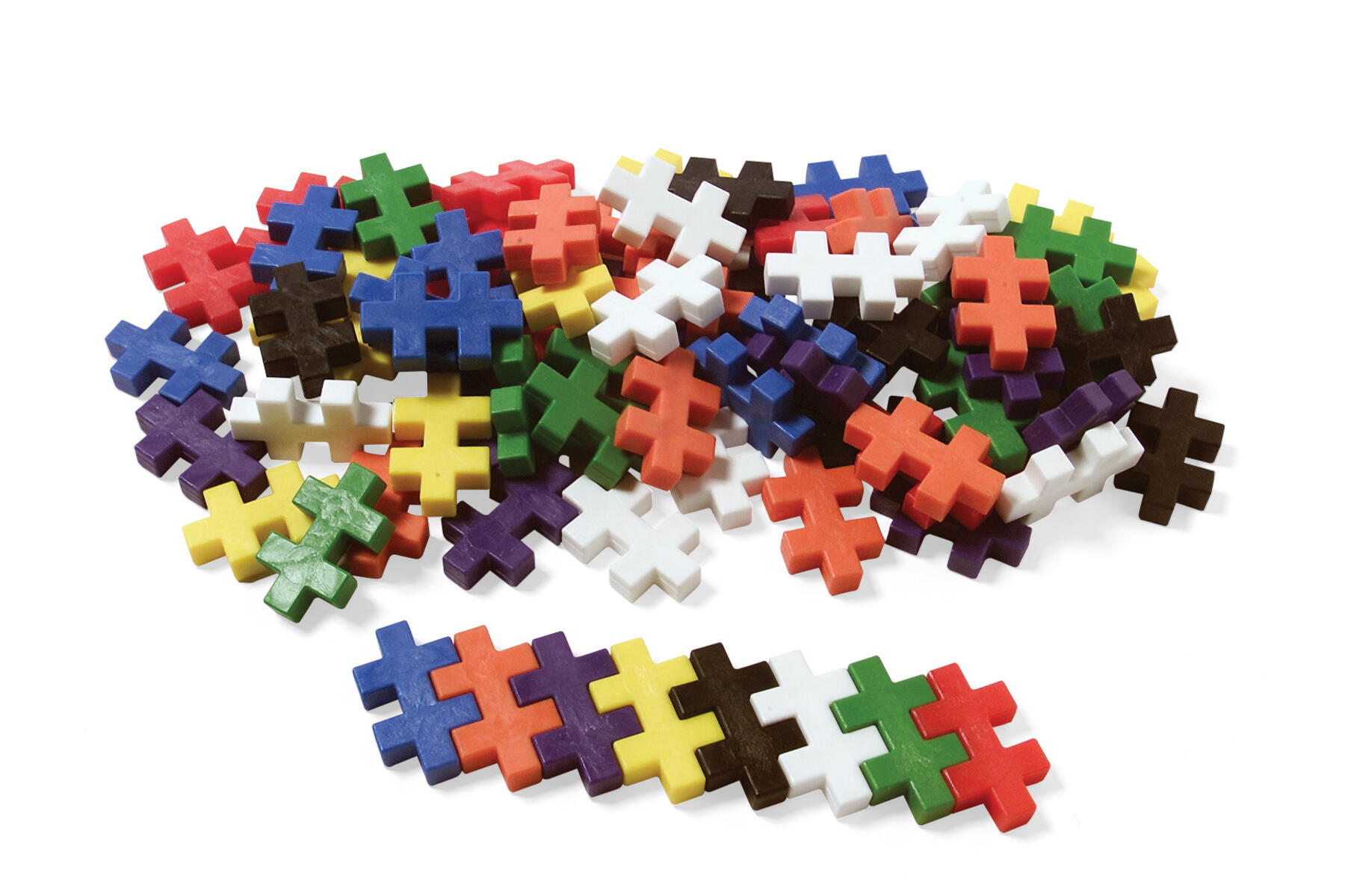 PLUS-PLUS BIG klossar i basfärger 400st/fp