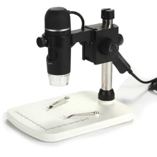 USB-mikroskop m stativ