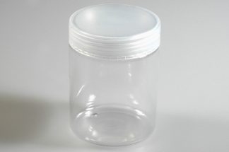 Plastburkar med skruvlock, 250ml, 10 st/fp