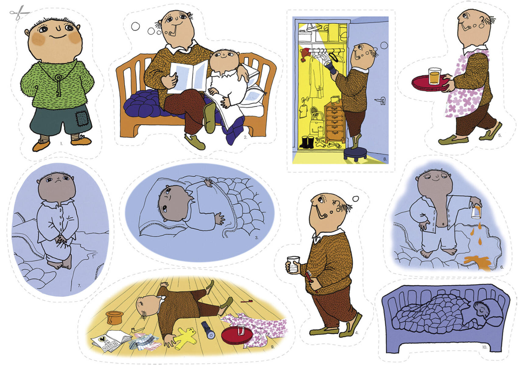 Flanosaga God natt Alfons Åberg