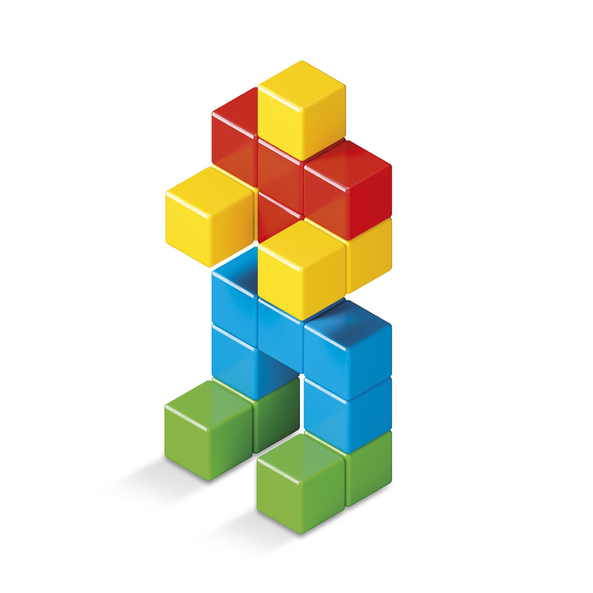 Geomag Magicubes 24pcs recycled - Bild 3