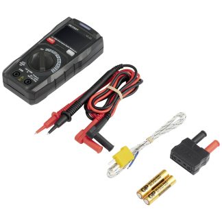 Multimeter med termometer och spänningsprovare