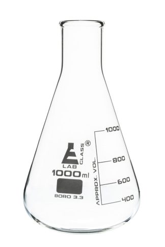 Glas E-kolv 1000 ml. 6 st/fp