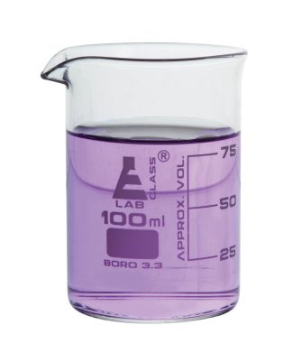 Glasbägare 100 ml
