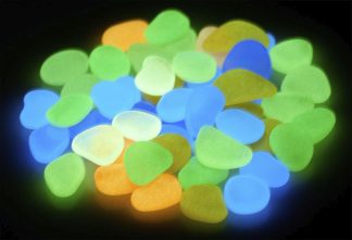 Självlysande stenar till sinnesrummet