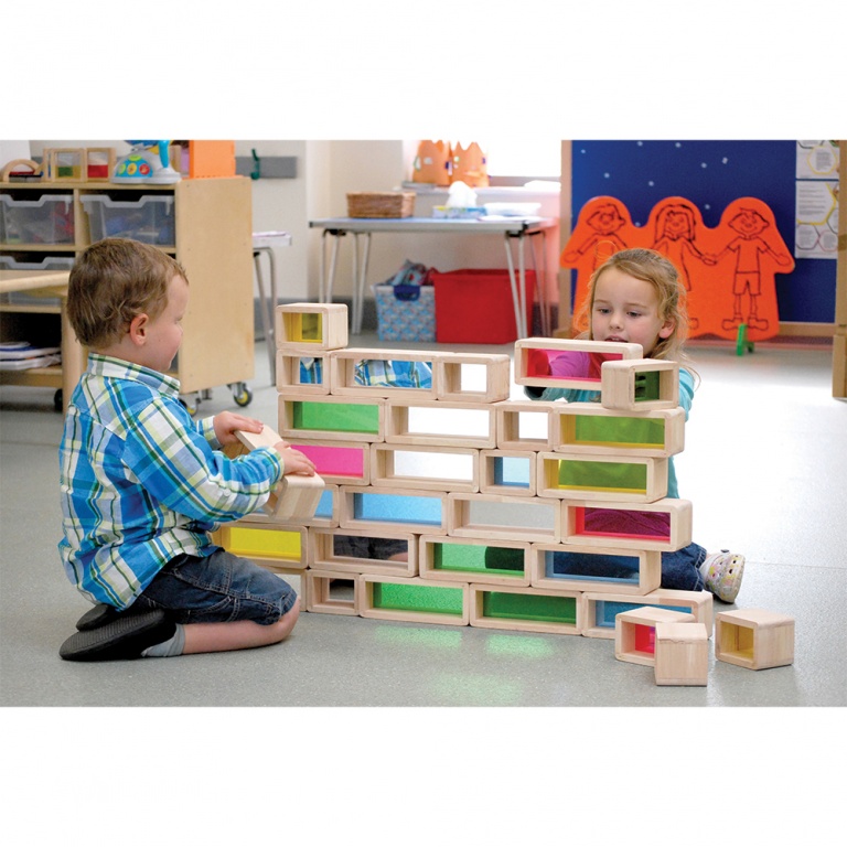 Regnbågsblock 36st - Bild 2