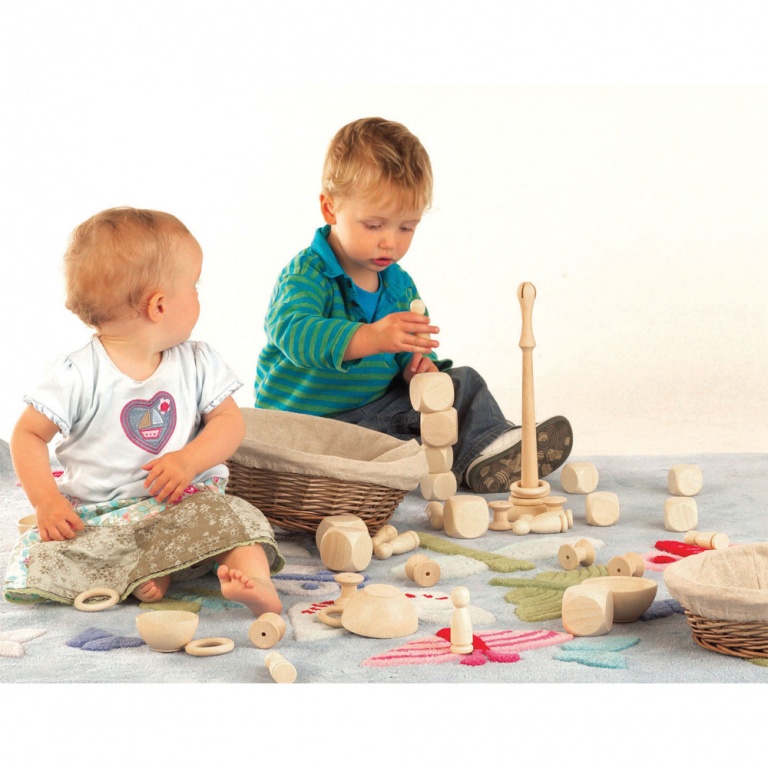 Träfigurer stor sats - Bild 2