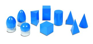 Geometriska former 10st