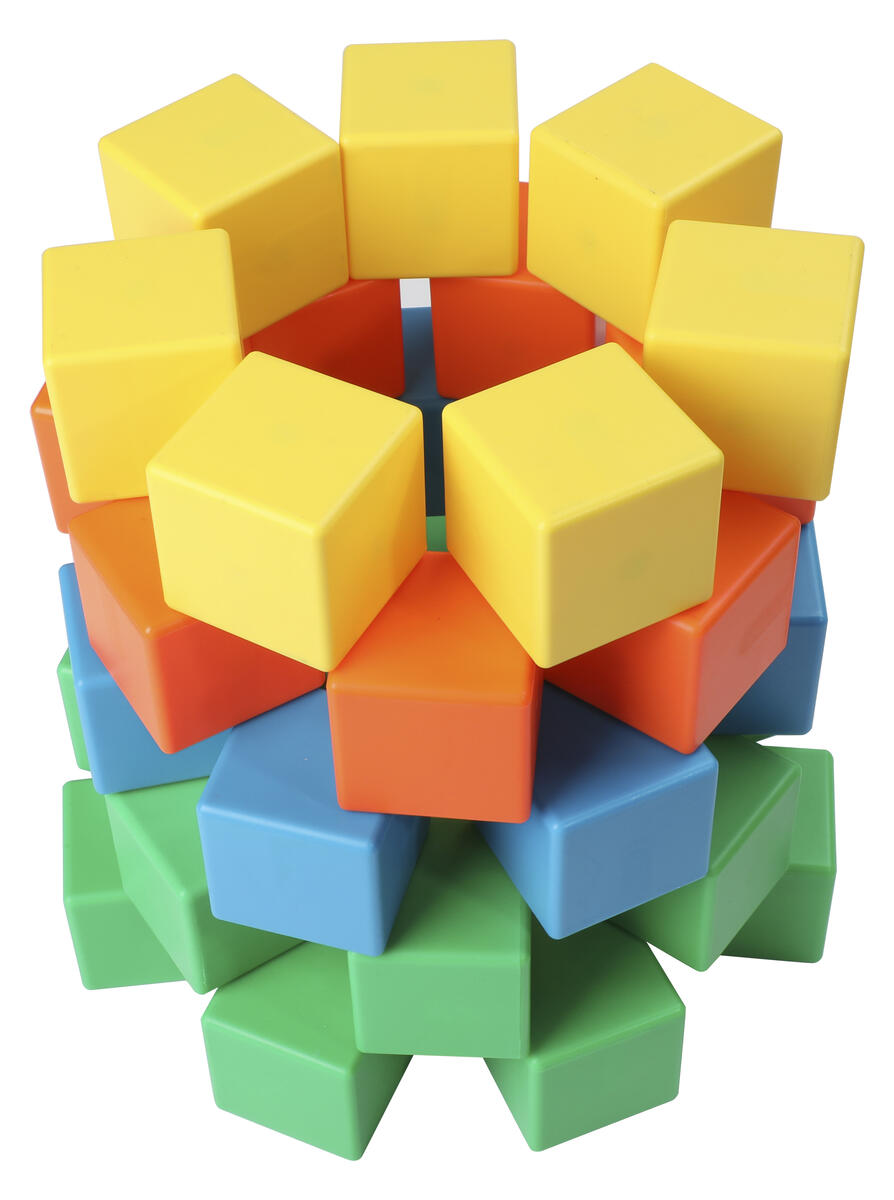 Magnetiska kuber 64st/fp. - Bild 2