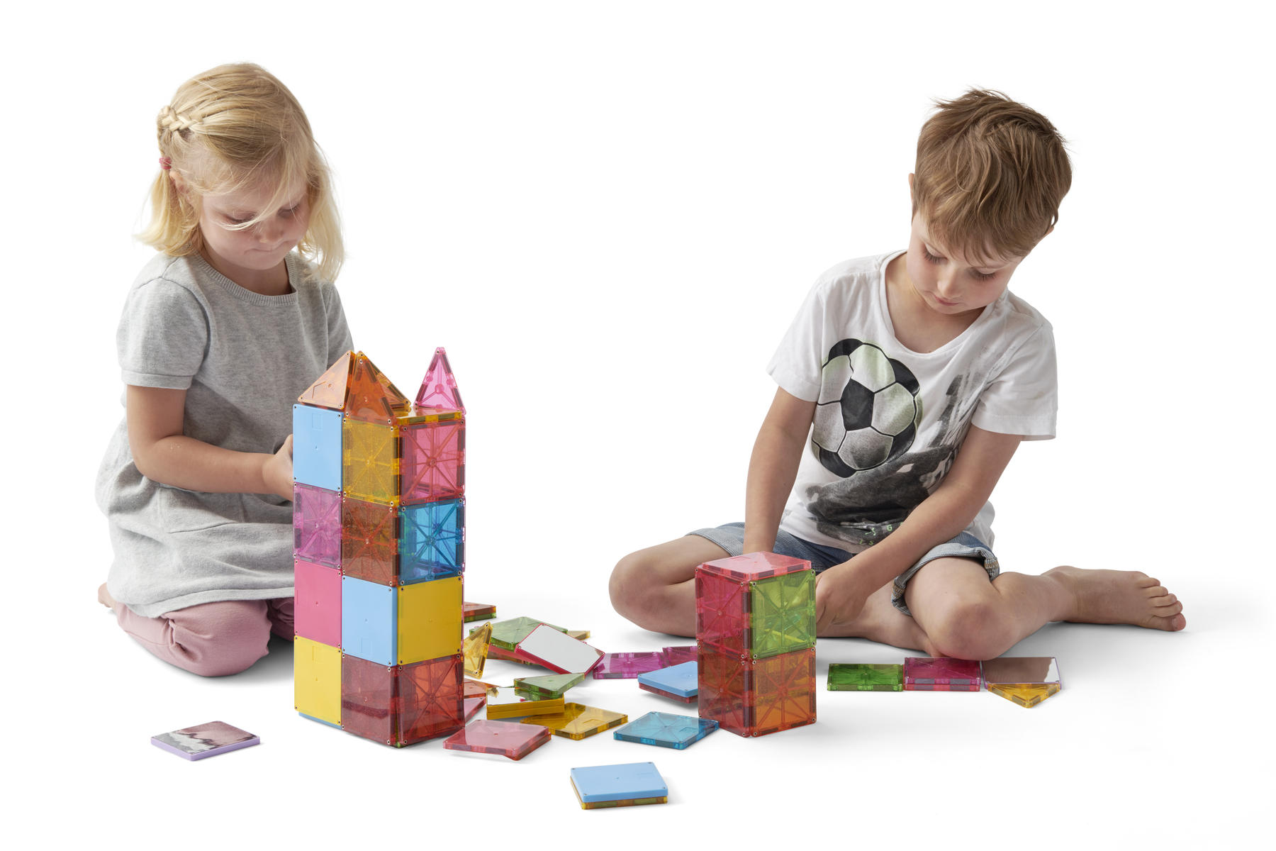 Magna-Tiles Stardust stort Set - Bild 3
