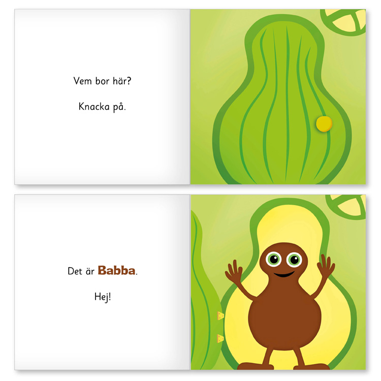 Babblarna XL-bok Dadda hälsar på - Bild 3