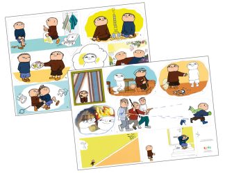 Flanosagor Vem räddar Alfons och Vems kompis?