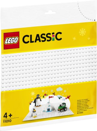 LEGO® Vit byggplatta 26x26 cm