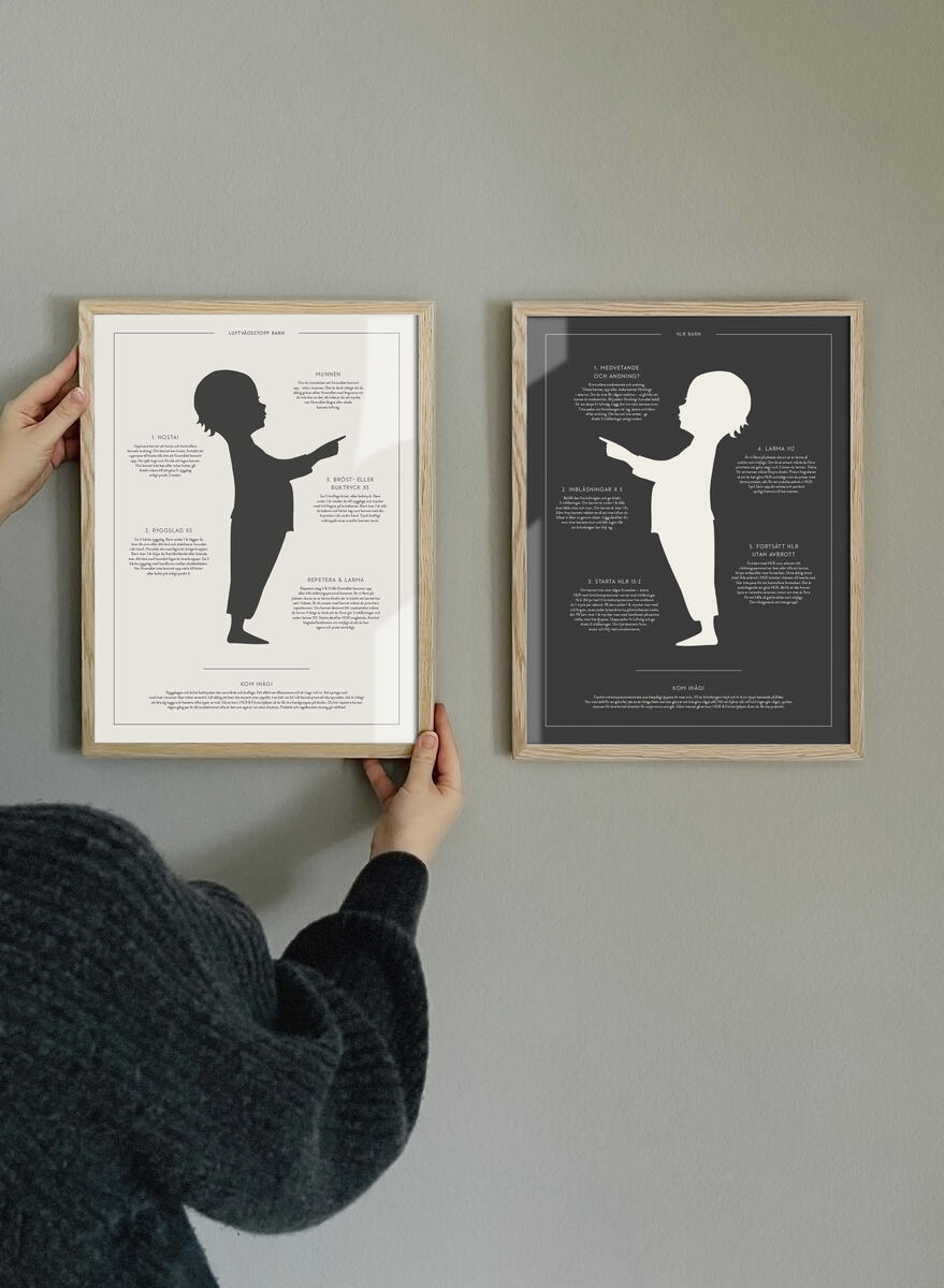 Kunskapstavlan® HLR o Luftvägsstopp 2st. - Bild 3