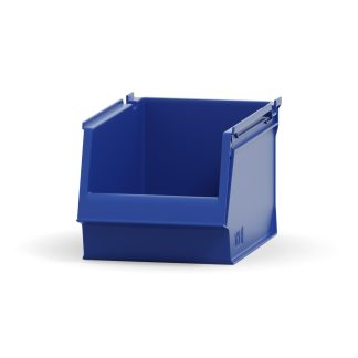 Förvaringsback stapelbar Blå 6st