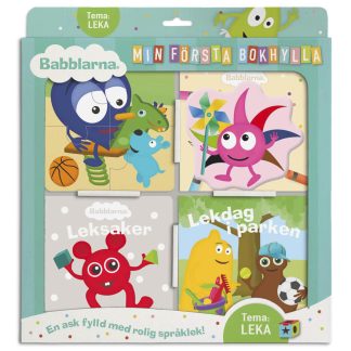 Babblarna Min första bokhylla LEKA