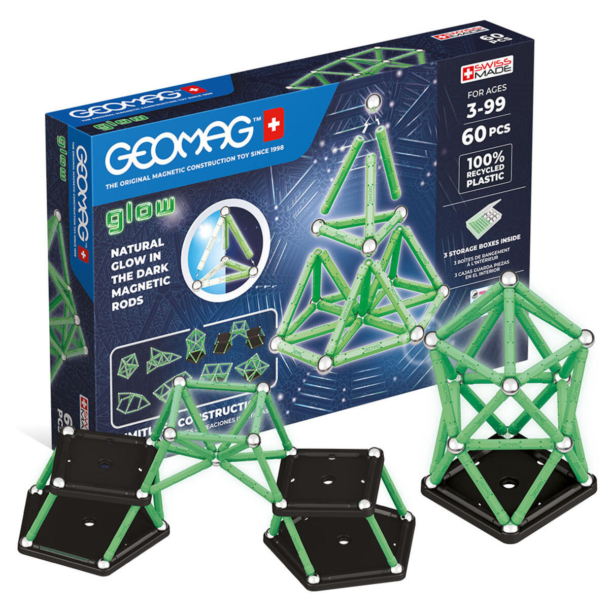 Geomag glow 60 pcs