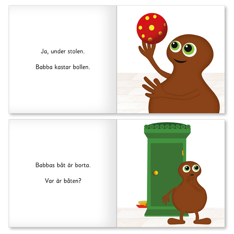 Babblarna XL-bok Var är Babbas saker - Bild 3