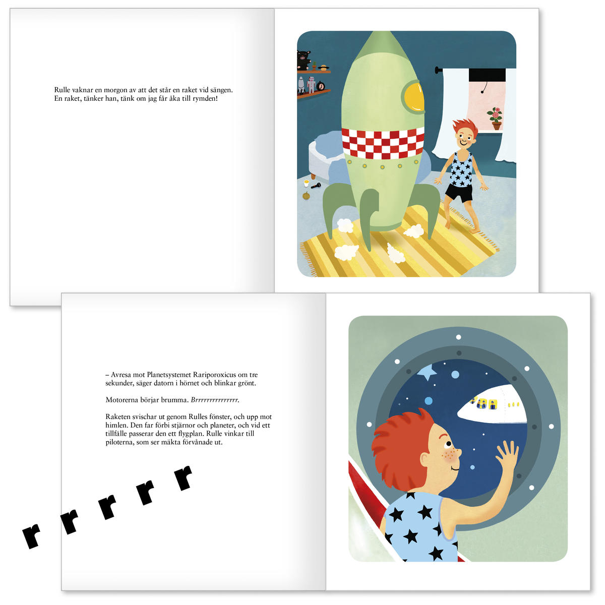 Bok - Rulle och raketen - Bild 2