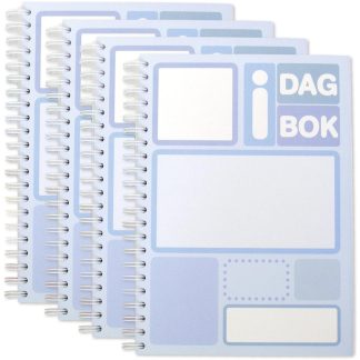 Stora idagboken, helår 4 böcker