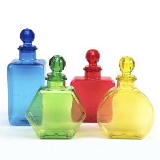 Mätflaskor I olika färger 4st.