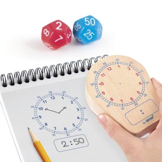 Klockstämpel och tärningar