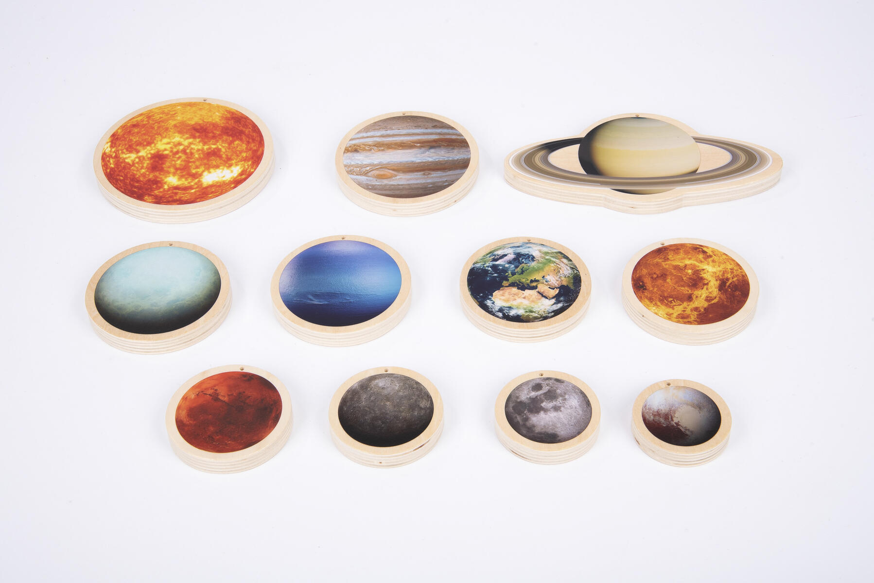 Solsystemets planeter i trä - Bild 4