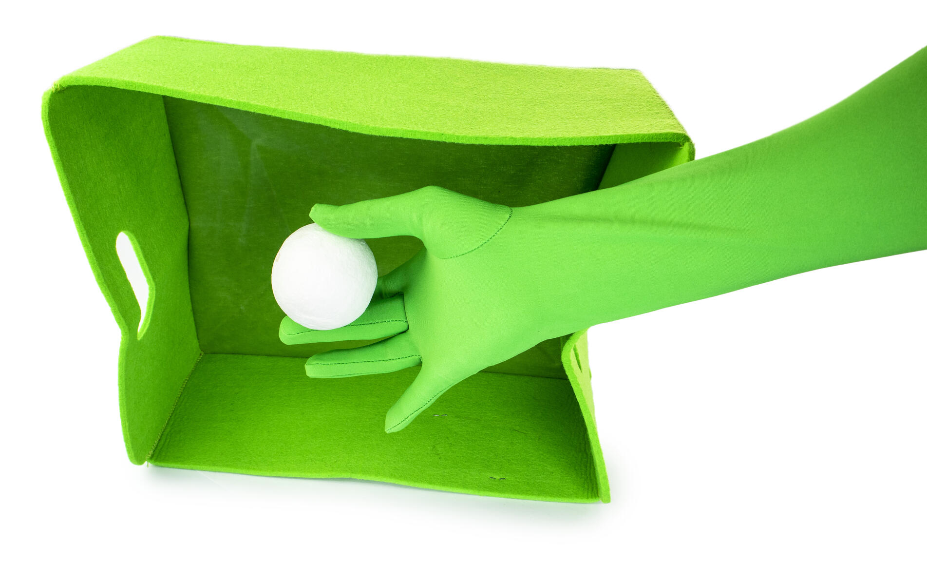 Green screen handskar vuxen - Bild 2