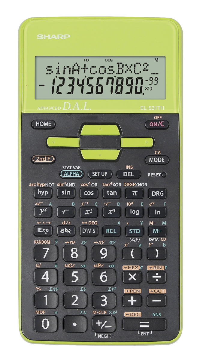 Sharp EL-531THB -GRÖN