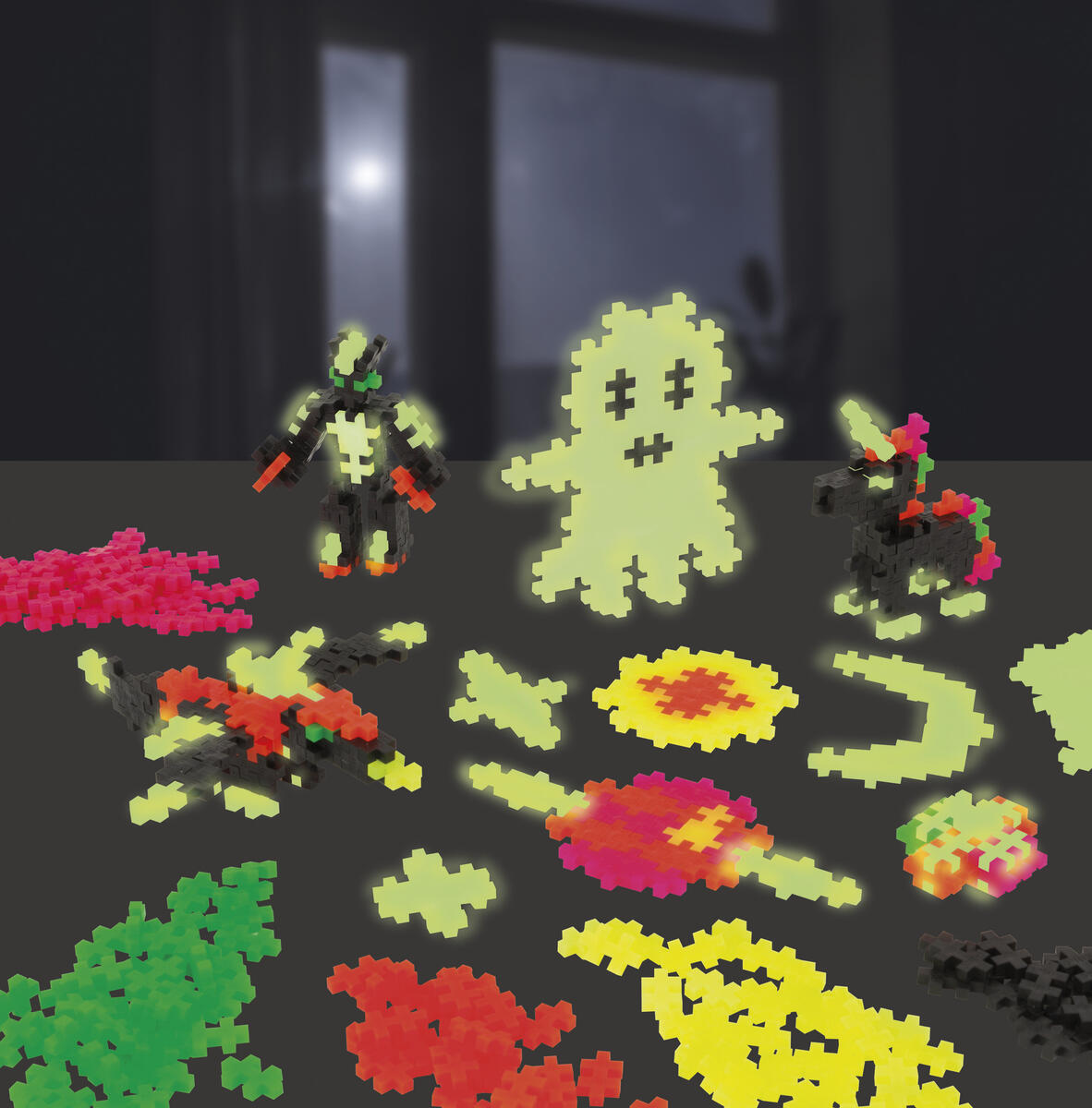 PLUS-PLUS MINI Självlysande 1000 st/fp - Bild 2