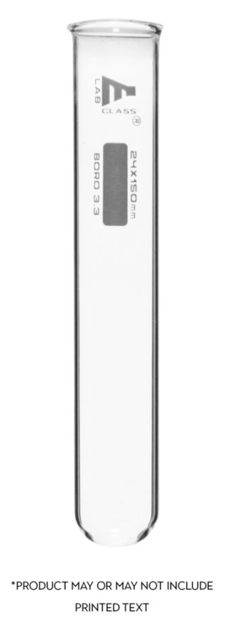 Provrör 20mm Borosilikatglas, 100 st/fp