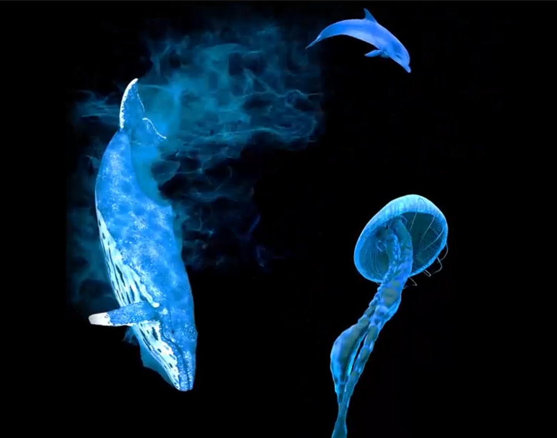 Projektor 3D hologram, stor - Bild 2