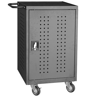 Laddvagn i stål för 30 plattor