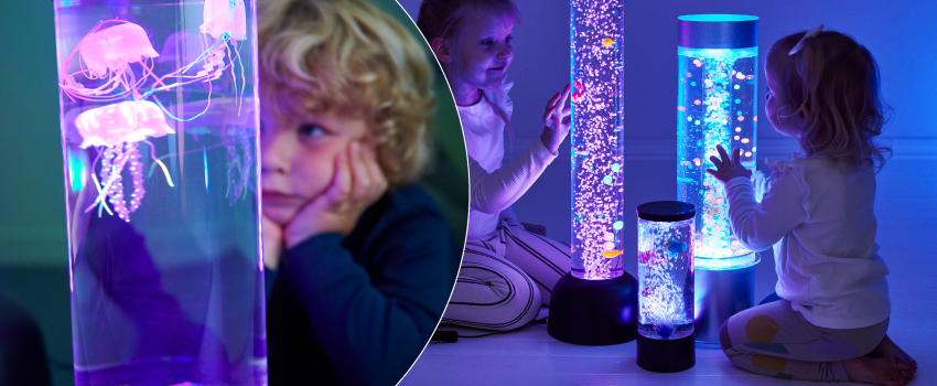 Bubbelrör & manetakvarium