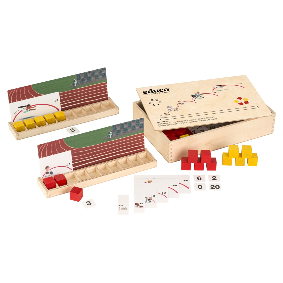 EDUCO Hoppa längs med tallinjen