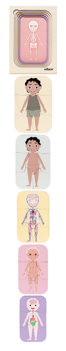 Lager på lager-pussel, pojke - Bild 2