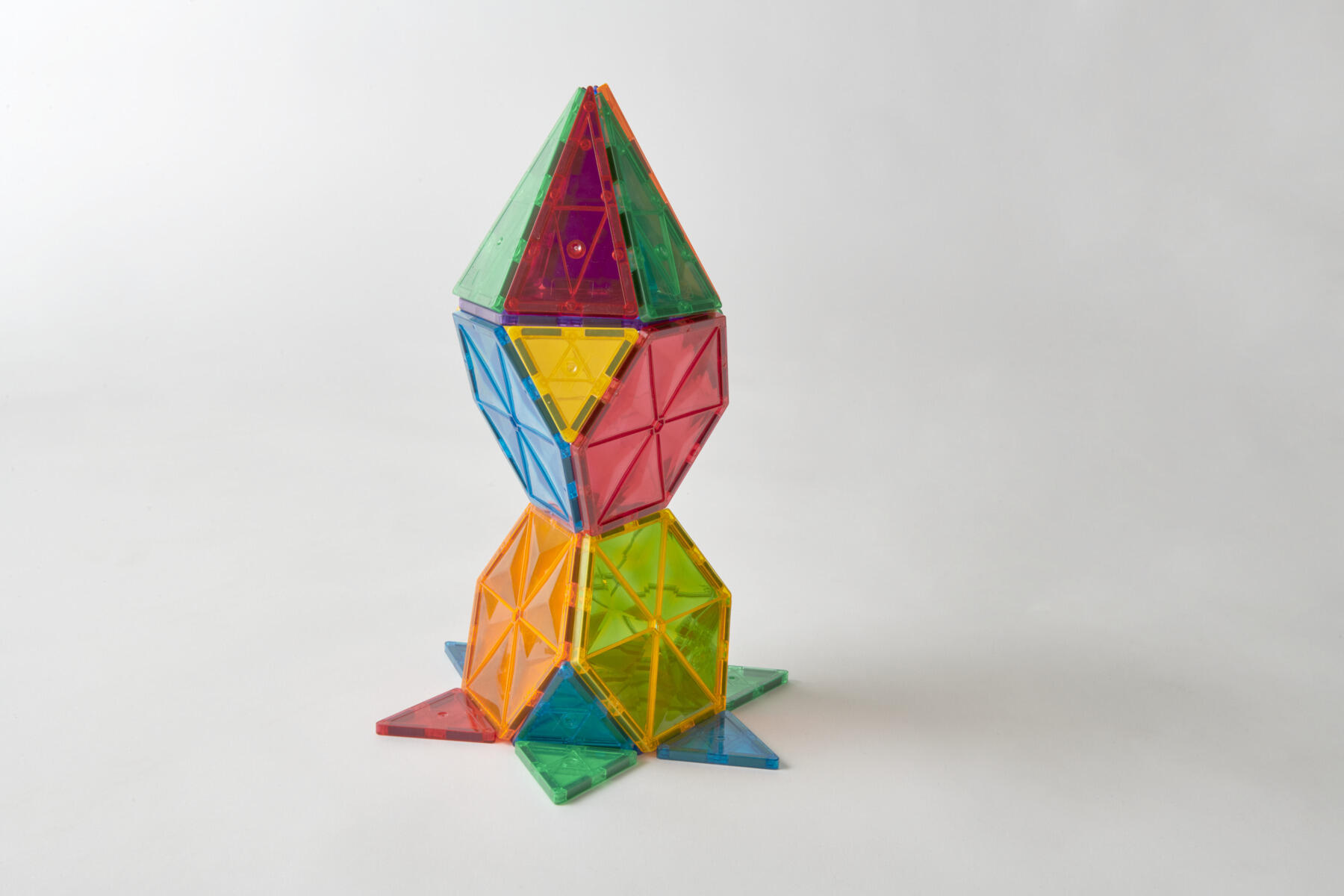 Mag Genius® Regnbåge hexagon 8 st/fp - Bild 3