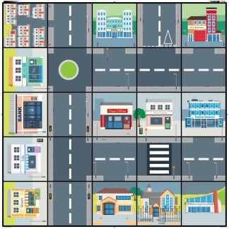 Matta Blue-Bot, samhällsservice