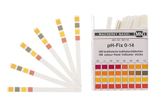 pH-indikatorstickor 0-14