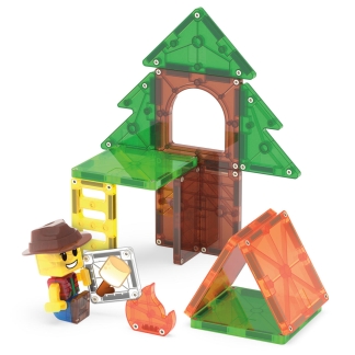 Magna-Tiles Tälta ute, 16 delar